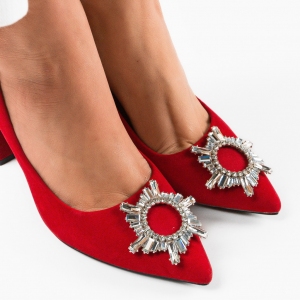 Pantofi dama Hebebe Rosii